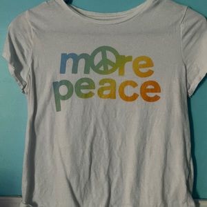 Old Navy t-shirt “More Peace”